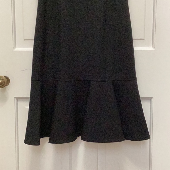 Cinq a Sept Black Knit Drop Waist Dress - Picture 9 of 9